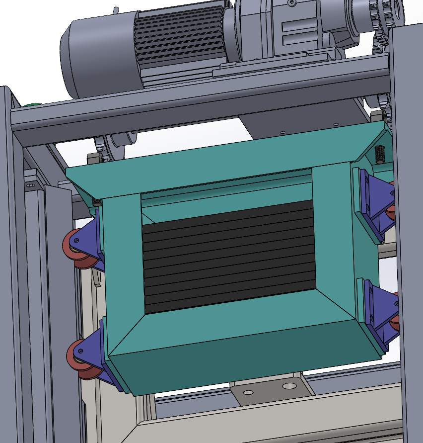 电动升降机SOLIDWORKS三维