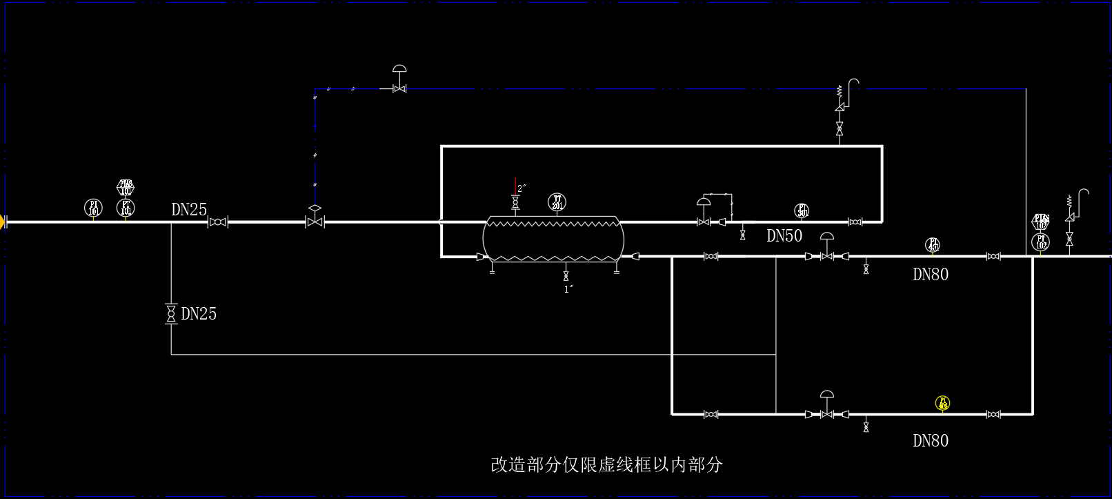 大奔燃气CNG工艺流程图