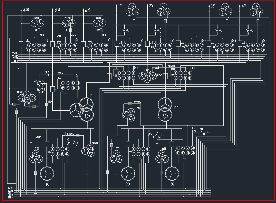 小水电站同期原理典型设计