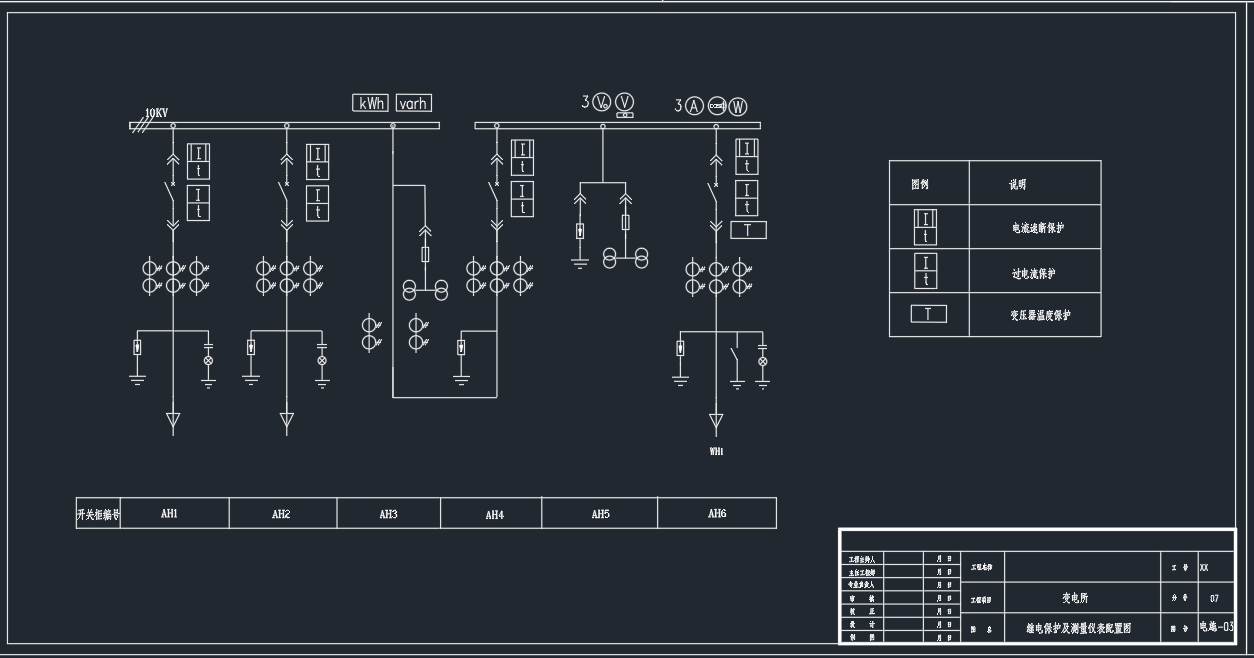 变电所全套图纸