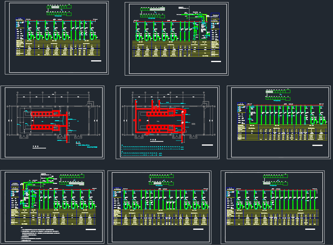 变配电室配电系统图