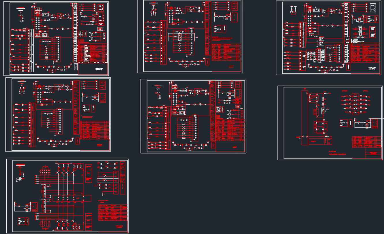 中心变电站二次原理图