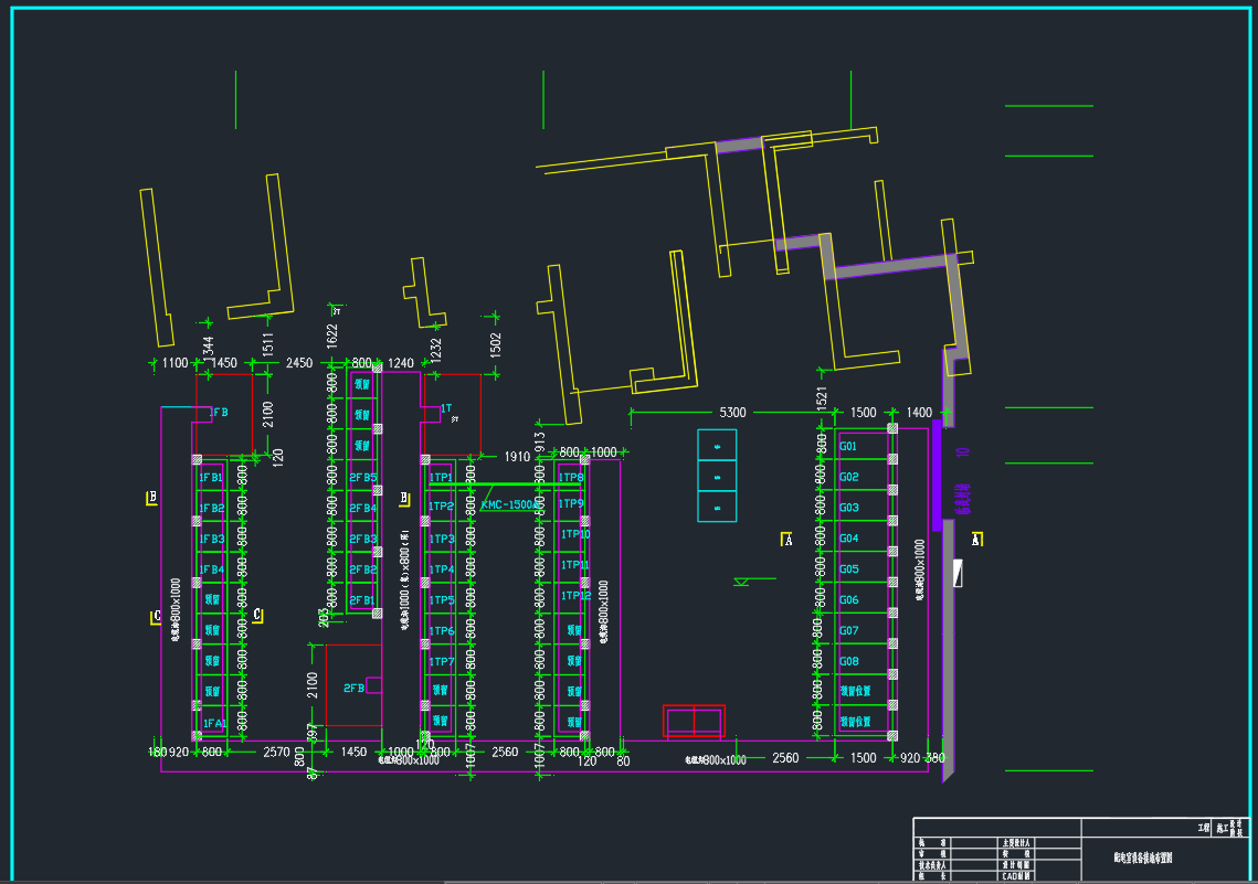 大型住宅小区变配电系统工程全套电气图纸