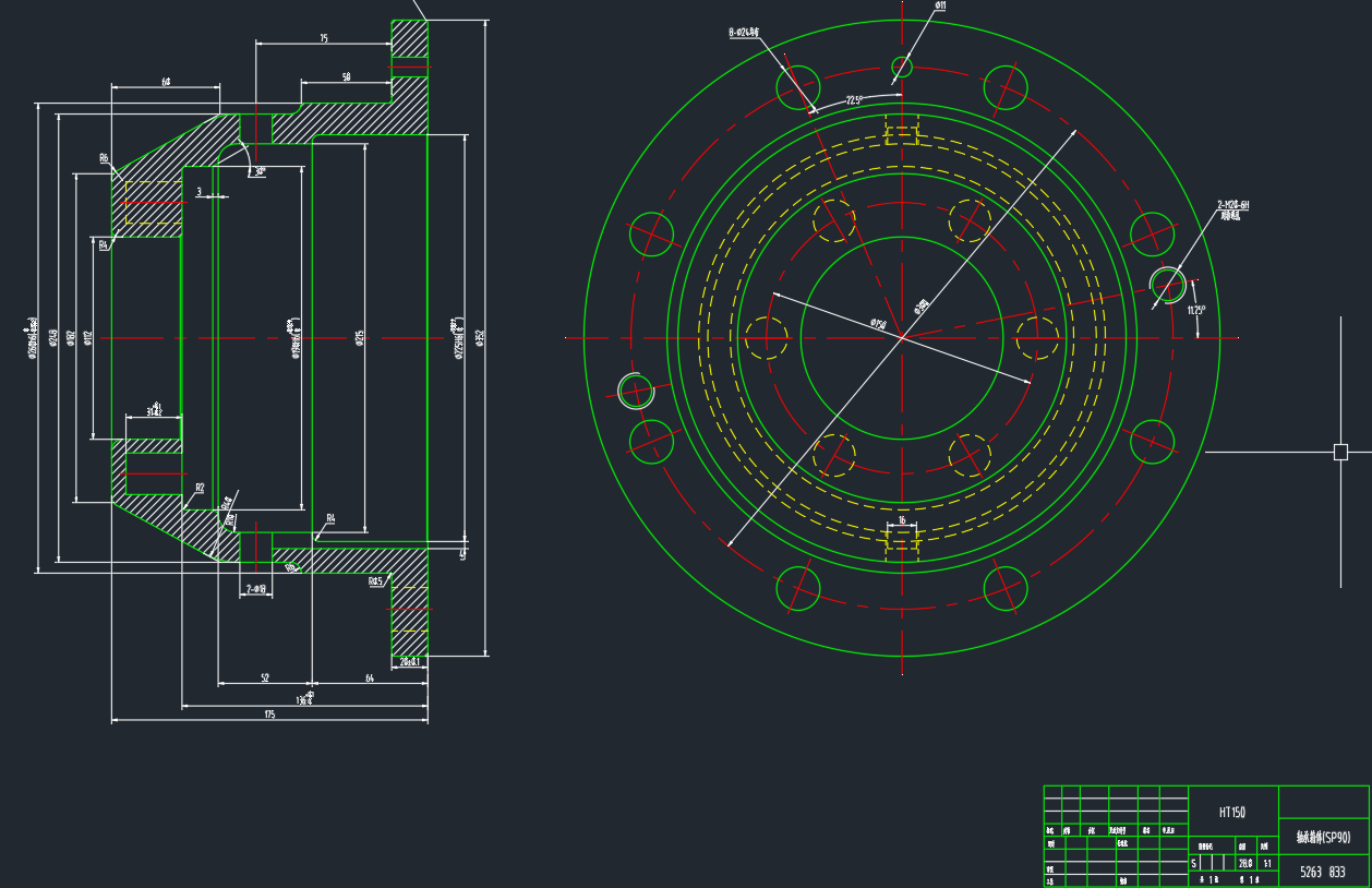 SPP50-55 化工混流泵 没有装配图