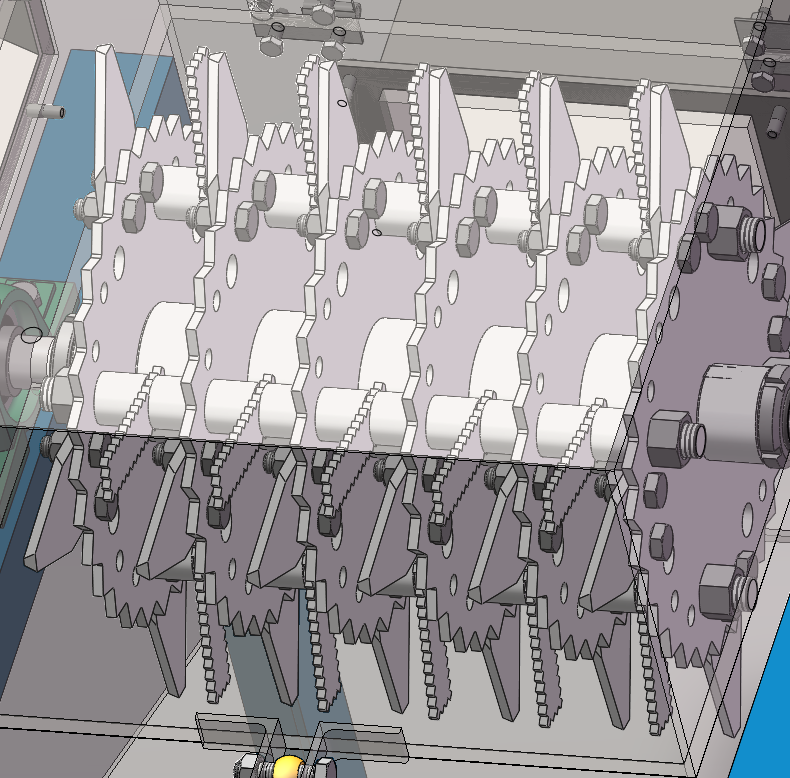 铡草机【SolidWorks三维+视频】