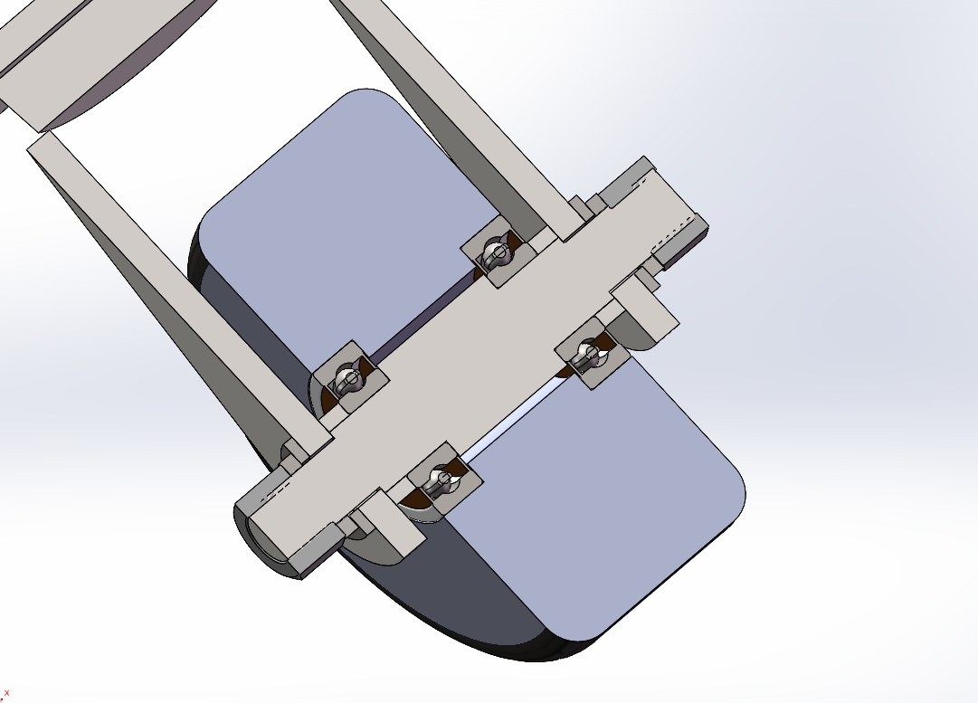 落叶清扫推车 SolidWorks三维