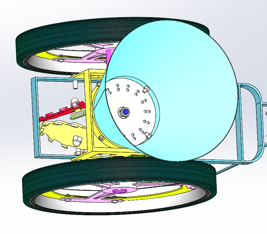 灌木播种机 SolidWorks三维