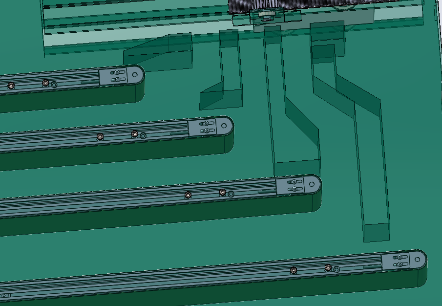 竹筒直径分级机 SolidWorks三维