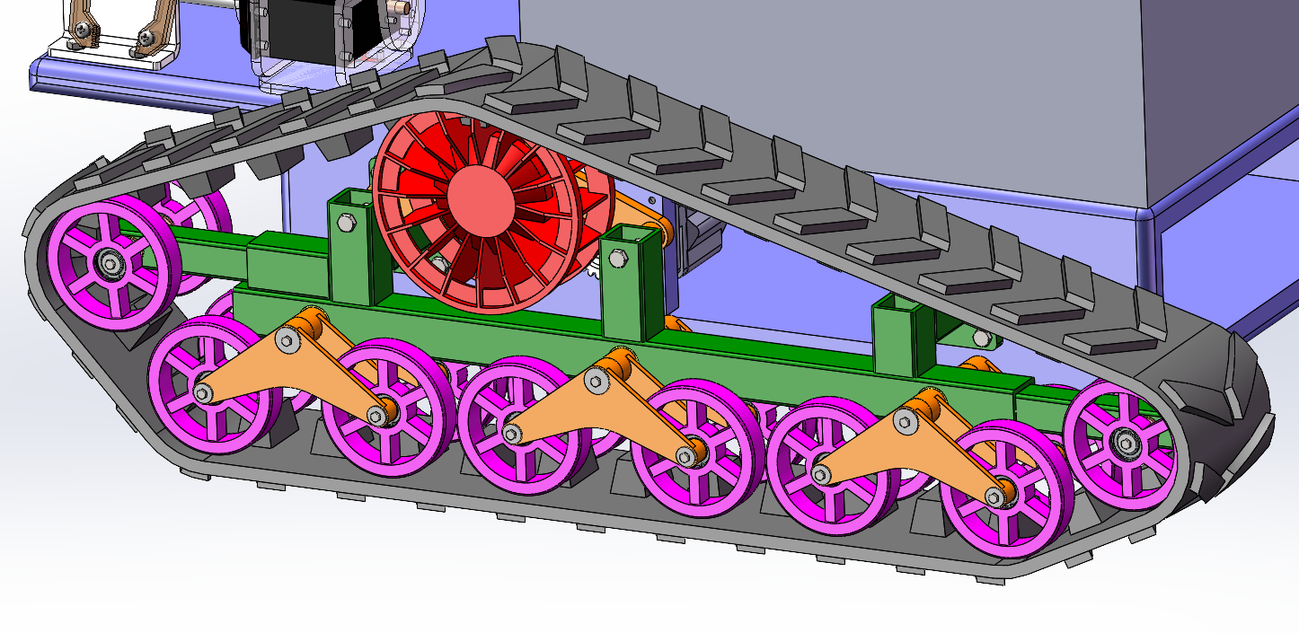 视觉引导采集机器人 SolidWorks三维