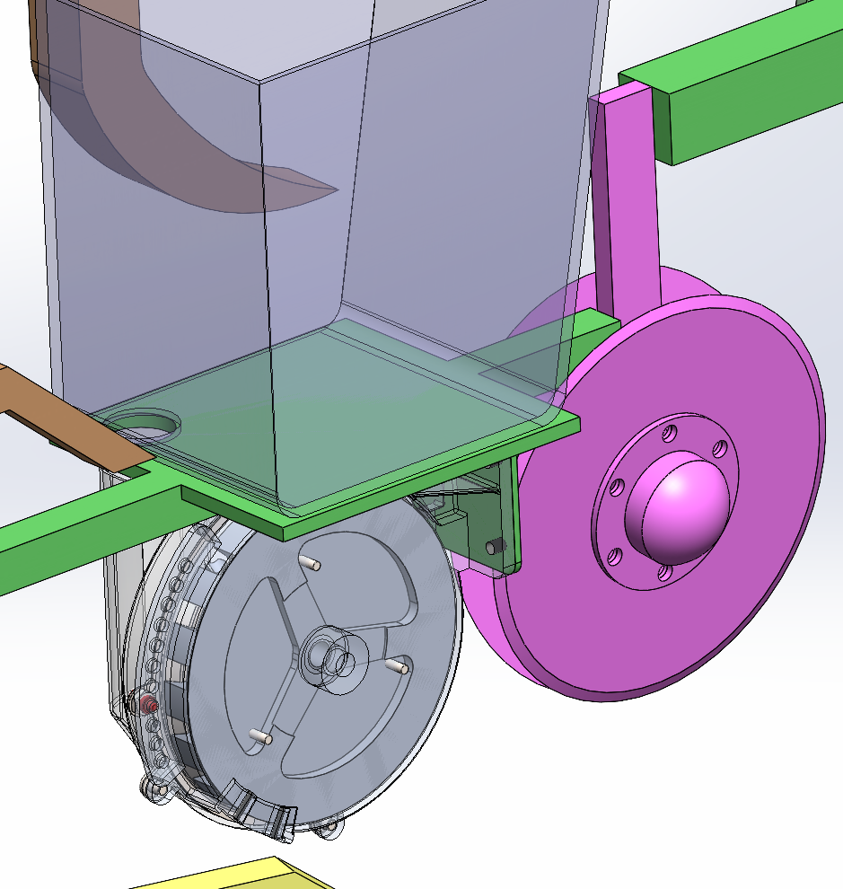 施肥播种机 SolidWorks三维