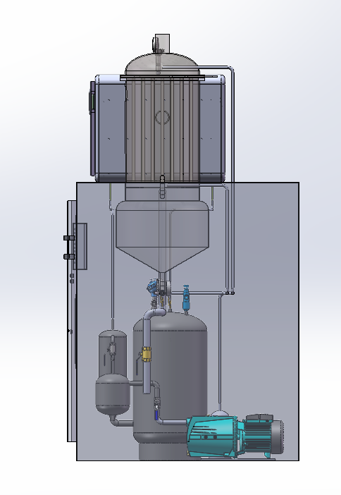 冷冻干燥机 SolidWorks三维