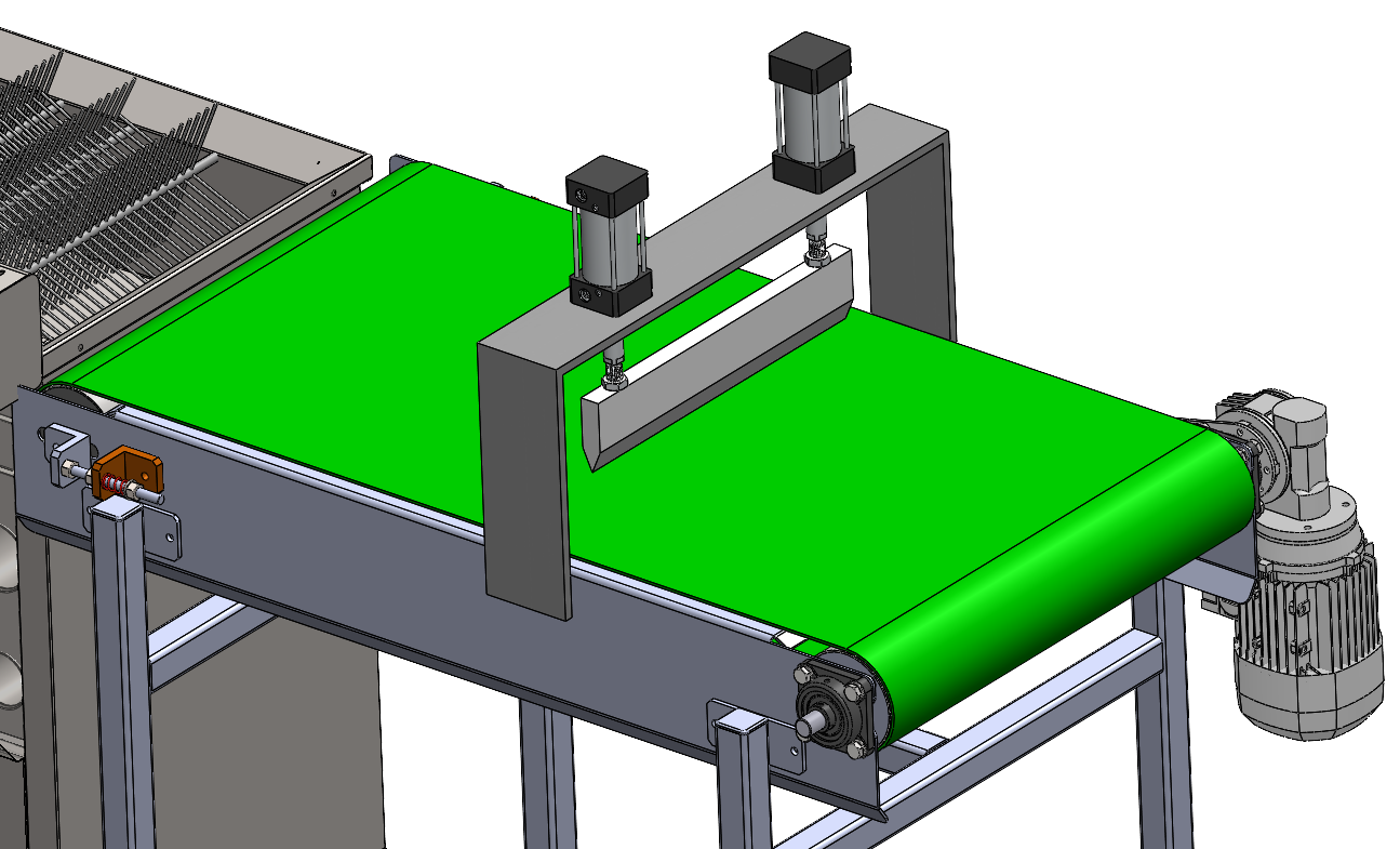 自动油条机SolidWorks三维