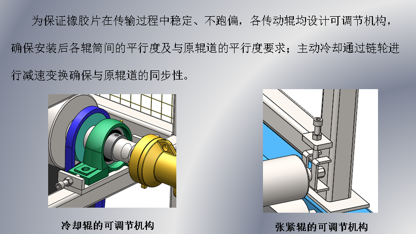 波浪辊筒线 SolidWorks三维