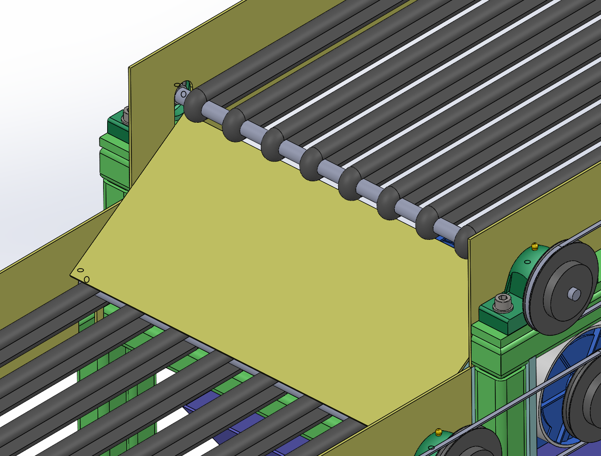 红枣分级机 SolidWorks三维