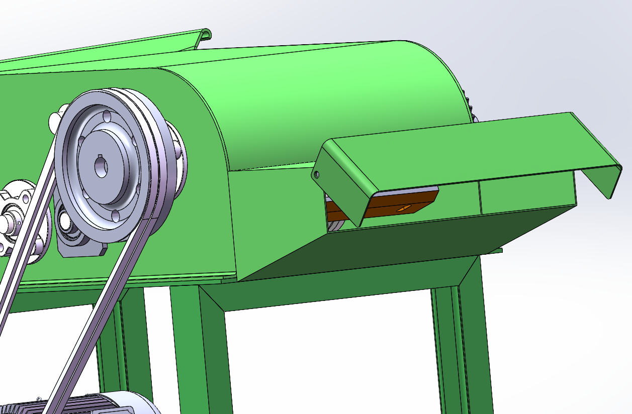 秸秆粉碎机 SolidWorks三维