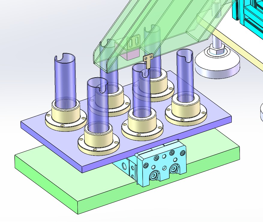 硬币分选打包机 SolidWorks三维