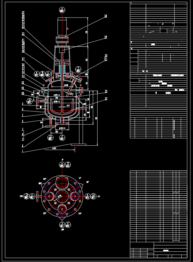 10L搪玻璃反应罐
