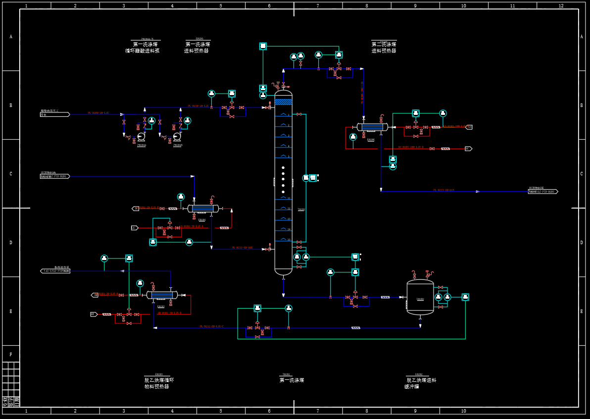 醋酸乙烯工艺图