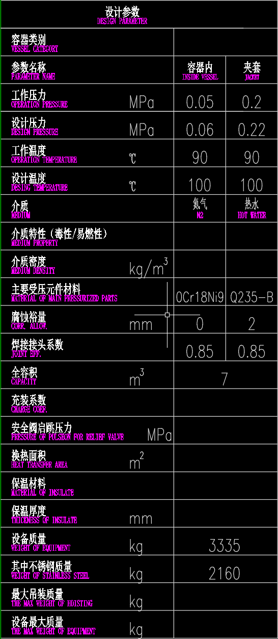7立方米锥形反应釜