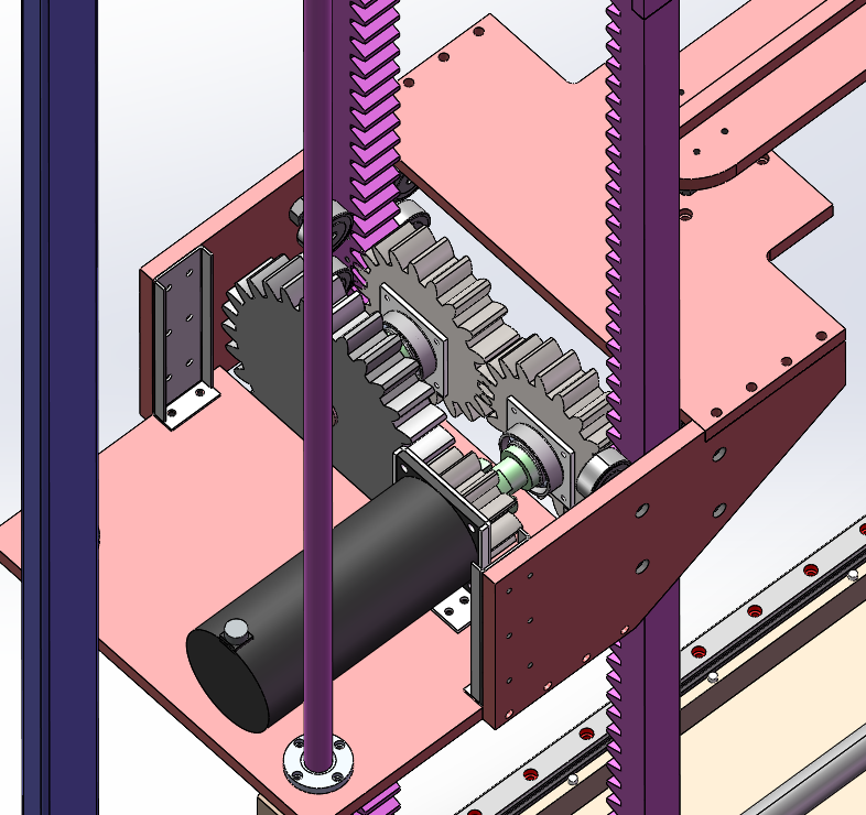 自动砌砖机器人SolidWorks三维