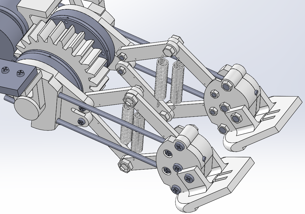 仿生青蛙 SolidWorks三维
