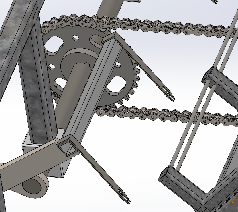 水稻插秧机SolidWorks三维