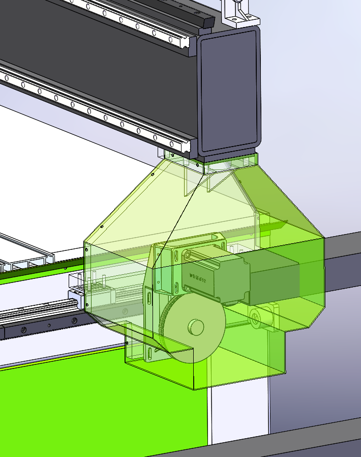 多头雕刻机 SolidWorks三维