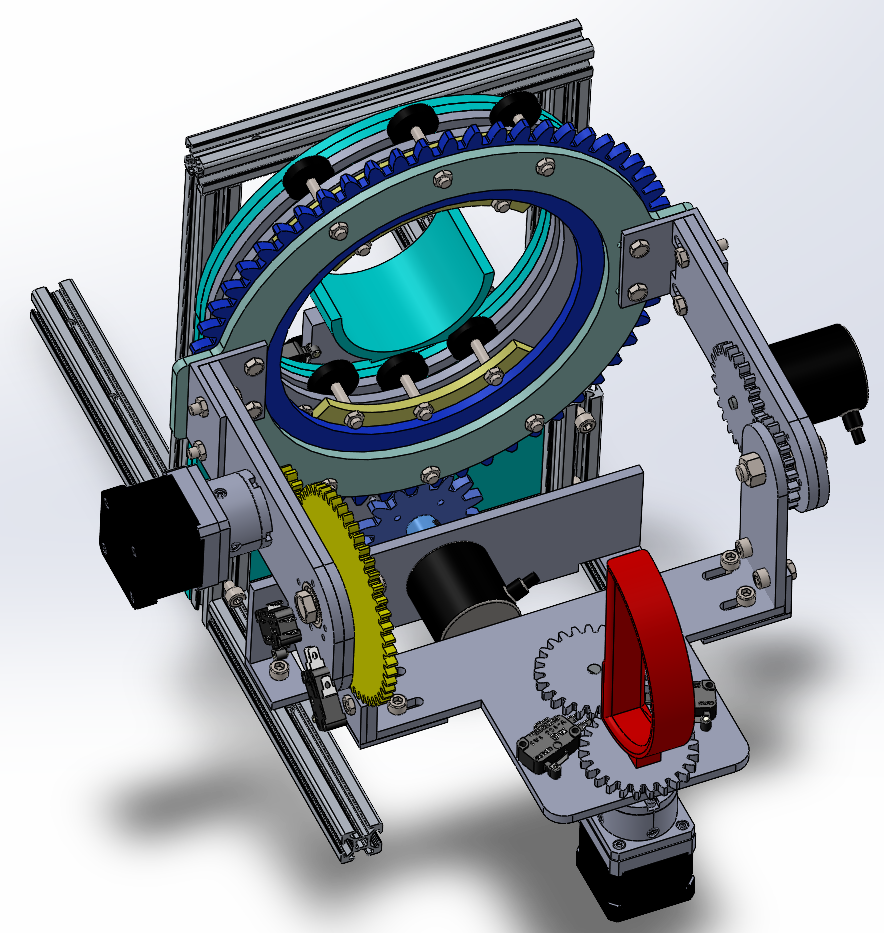 手腕康复机器人SolidWorks三维