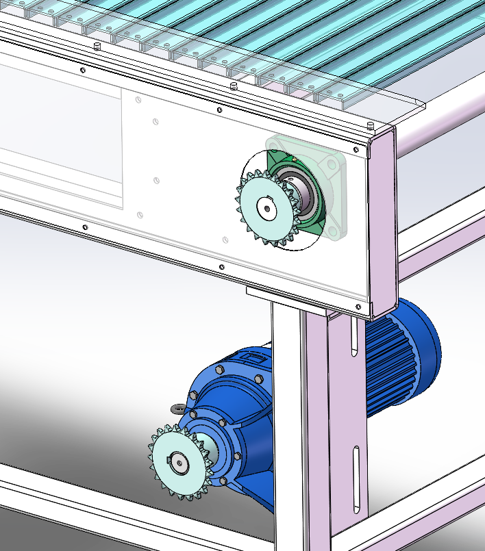 3米板链线_SolidWorks