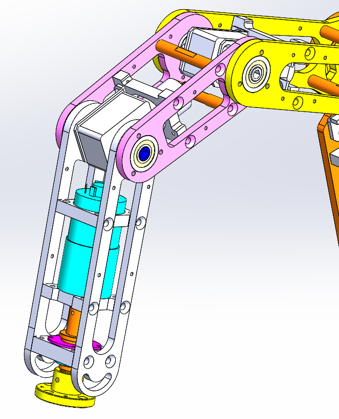 4轴视教机械手_SolidWorks