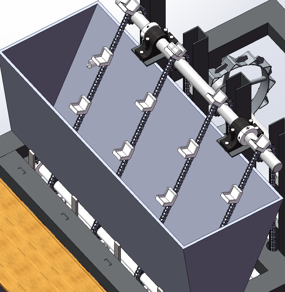 大蒜播种机耕地机 SolidWorks