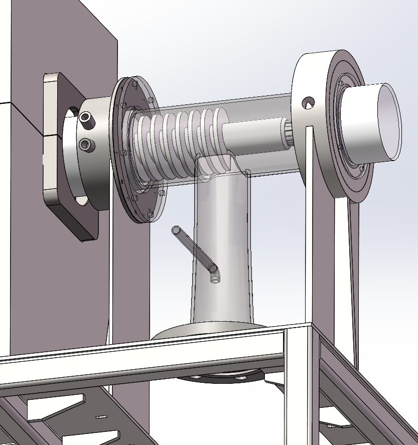 碳酸钙粉体传输搅拌反应器 SolidWorks