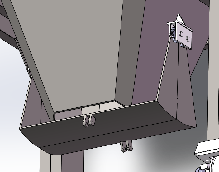 单下料斗小车 SolidWorks