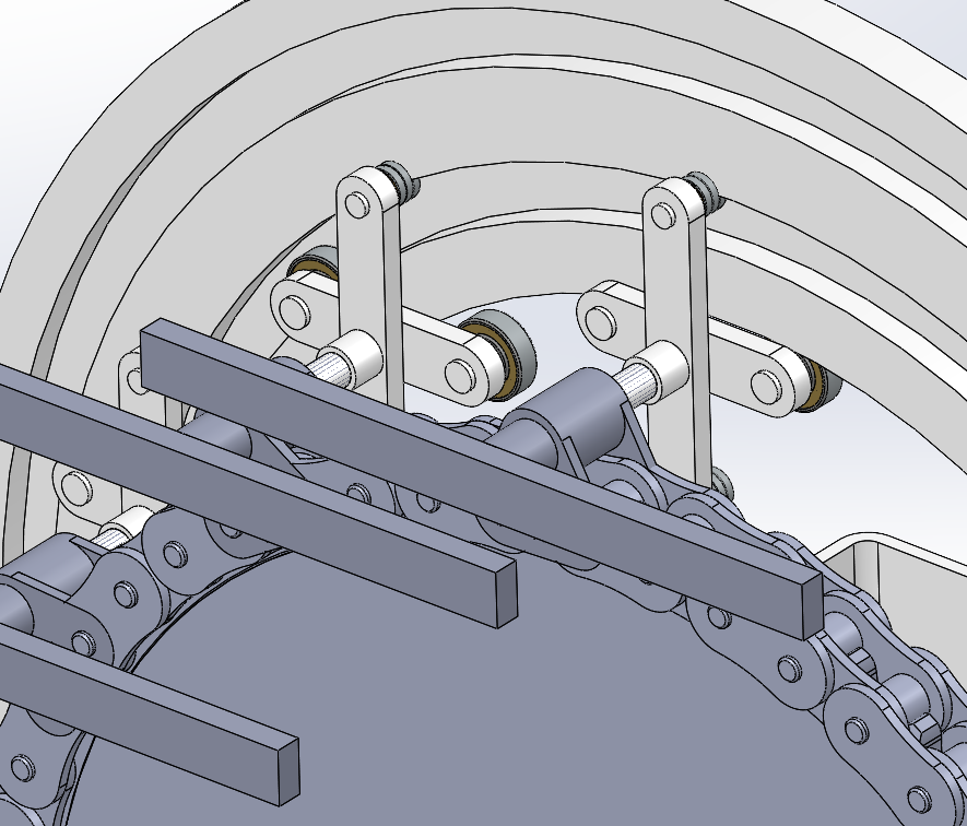 立式输送机 SolidWorks