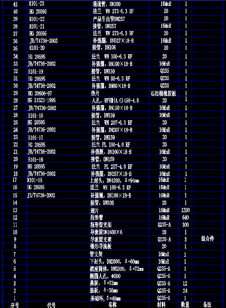 固定床列管式反应器
