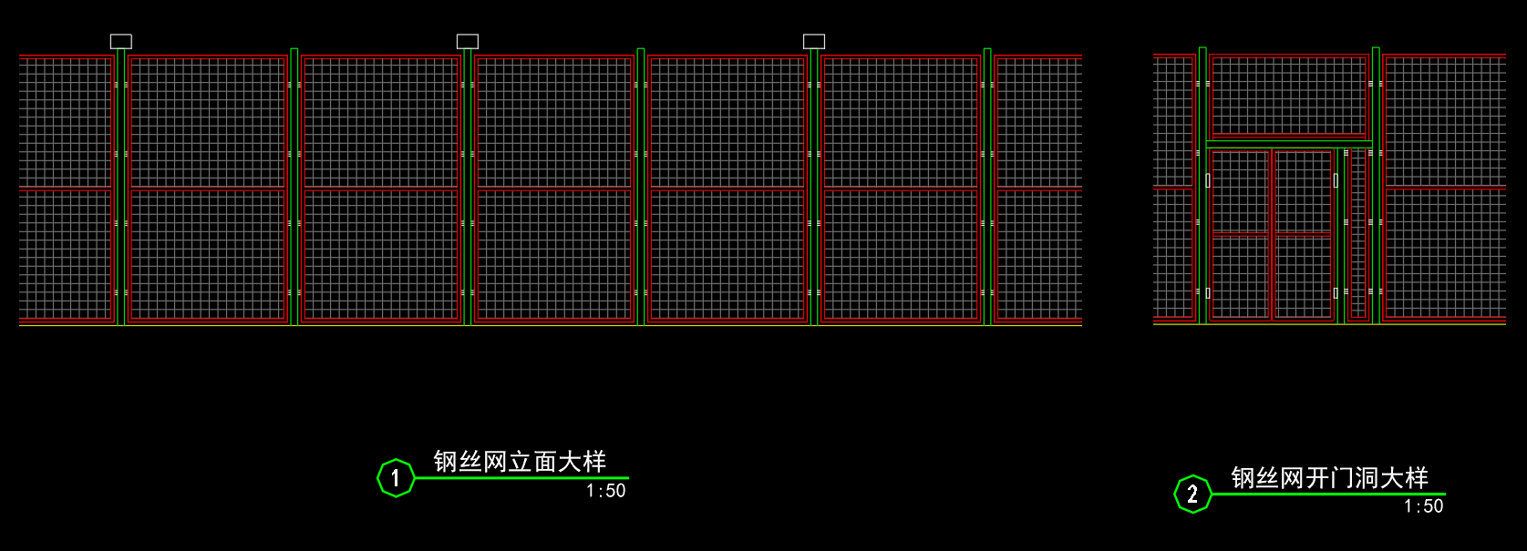 篮球场土建详图CAD